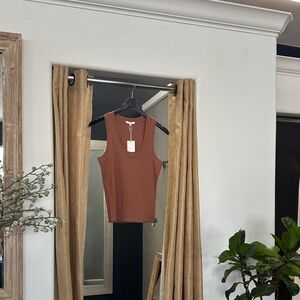 Z Supply Sirena Rib Tank in Teakwood - NWT